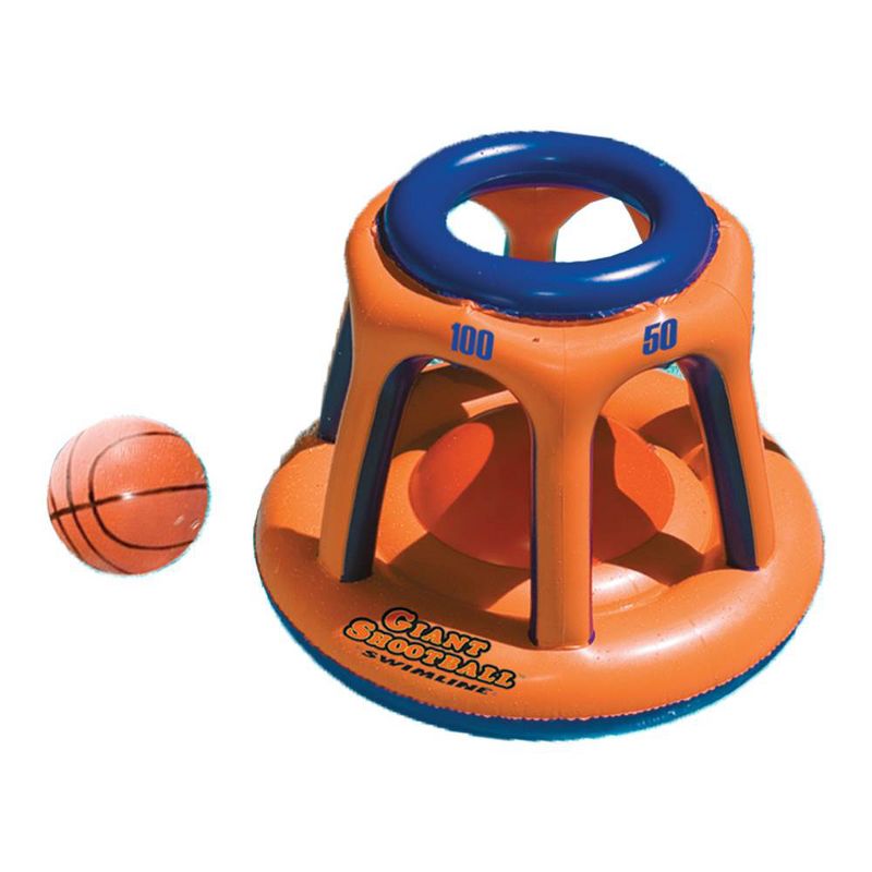 Swimline 90285 Basketball Hoop Giant Shootball Inflatable Fun Swimming Pool Toy, 2 of 3