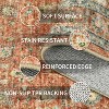 Promotion Sale!  Vintage Floral Area Rug, Machine Washable Boho Soft Low-Pile Carpet,  Living Room Bedroom - 4 of 4