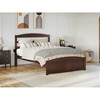AFI Furnishings Warren Platform Bed Q with Footboard AW - 4 of 4