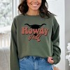 Simply Sage Market Women's Graphic Sweatshirt Howdy Y'all Bull - 2 of 3