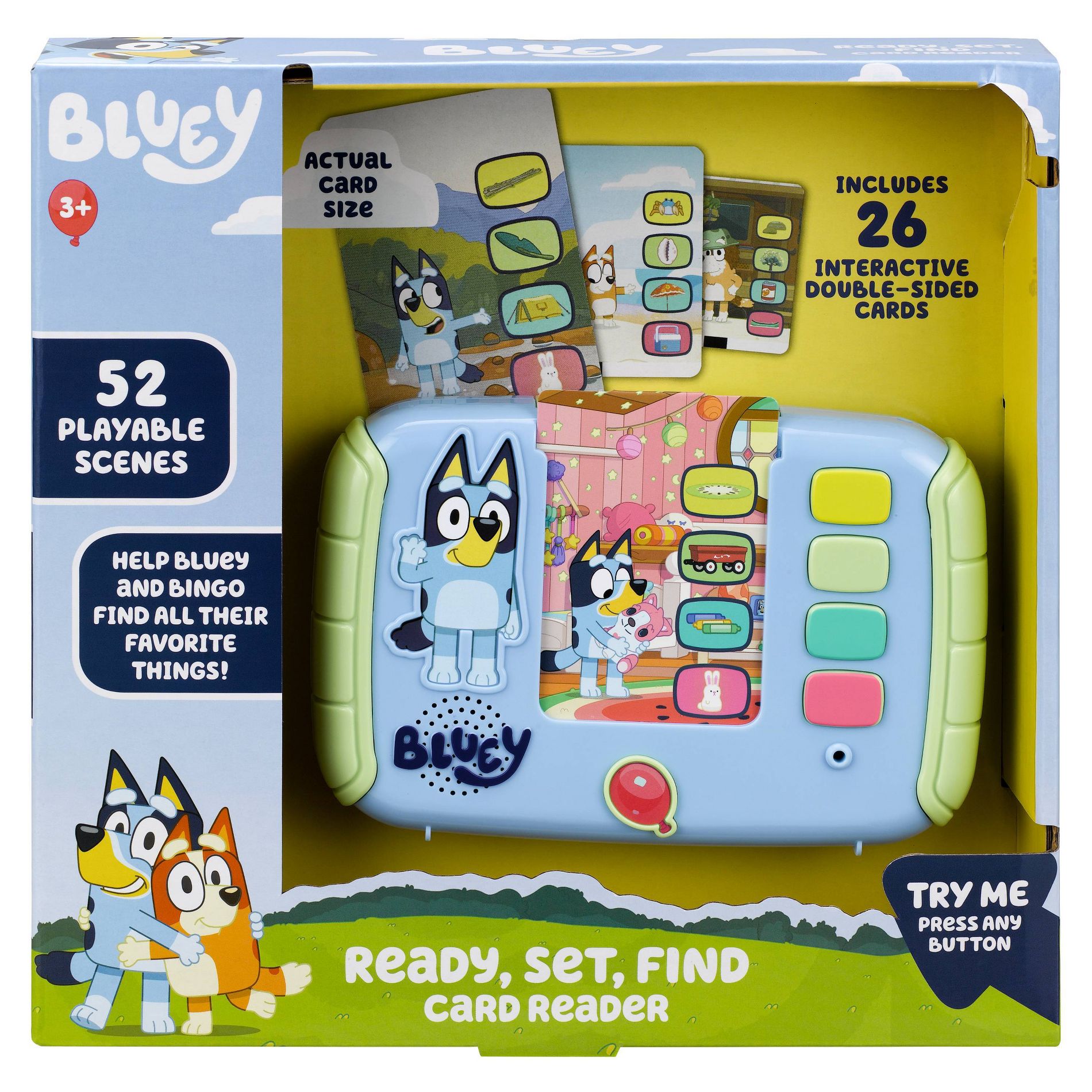 Bluey Treasure Hunt Card Reader