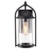 Chloe Lighting Hollis Transitional 1 Light Textured Black Outdoor Wall Sconce 15" Height - 2 of 4