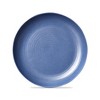 TAG Denim Blue Brooklyn Melamine Brooklyn Melamine Plastic Dinning Dinner Plate Dishwasher Safe Indoor/Outdoor 11x11 inch Dinner Plate Set 4 - 3 of 3