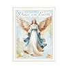 2Piece Vignette Angels We Have Heard on High White Framed Wall Art for Living Room,Wall Art by Nicole DeCamp - 4 of 4