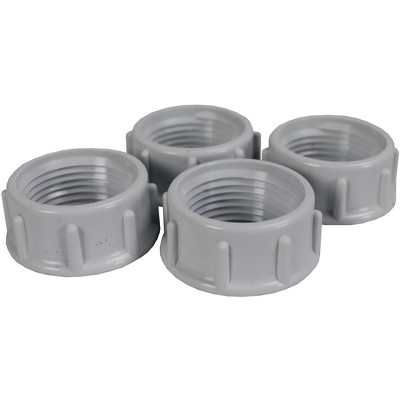 NEW Hayward AX5004B Spare Pool Cleaner Hose Mender Nut Replacements - Set of 4