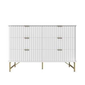 CLIHOME 6-Drawer Standard Chest Decorative Storage Drawers - 1 of 4