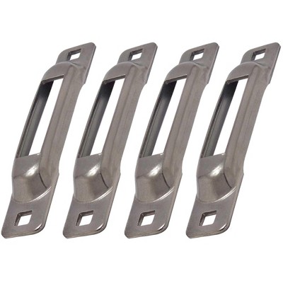 SNAP-LOC E-Track Single Strap Anchor 4-Pack with Allen Screws Zinc