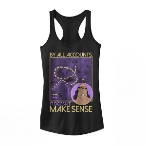 Juniors Womens The Emperor's New Groove Kronk Make Sense Racerback Tank Top - 1 of 4