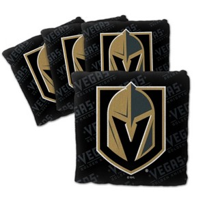 NHL Vegas Golden Knights 4pk Black Toss Game Set - 1 of 4