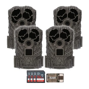 Stealth Cam Browtine 16MP Trail Camera w/32GB SD Card and Card Reader (4-Pack) - 1 of 4