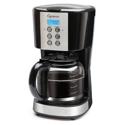 CoffeeTEAM TS Coffee Maker/Conical Burr Grinder Capresso