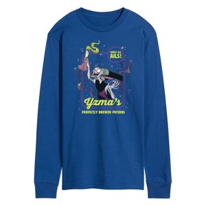 Men's - Disney Villains - Valentine's Day Long Sleeve Graphic T-Shirt - 1 of 3