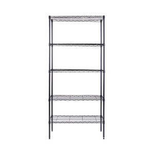 AndMakers 5 Tiers Steel Adjustable Household Shelving Unit (23.6 in. W x 63 in. H x 13.7 in. D) - 1 of 4