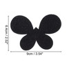 Unique Bargains Women's Hair Pad Bangs Black 3 Pcs - 2 of 4
