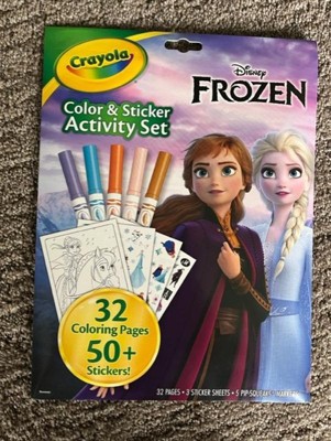 12pcs/set Disney Anime Stitch Frozen Elsa Crayon Cartoon Lilo