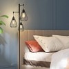Costway Industrial Floor Lamp Standing Tree Lamp with 3 Elegant Cage Heads - 4 of 4