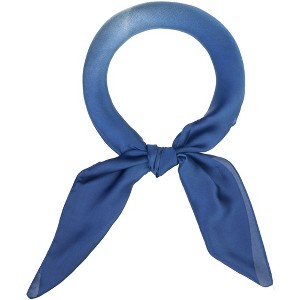 INSPIRE CHIC Women's Gradient Colorful Large Silky Hair Wrap Bandana Neck Scarf 35.4" X 35.4" - 1 of 4