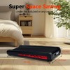 SEVOBAL Home Gyms Incline Walking 7 Degree Pad Treadmill, Portable Compact Under Desk, Suitable for Home Office, Upright Stand, Red, 40.5"*24.2"*7.5" - 3 of 4