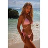 Moda Minx Seychelles 'Baby Pink' Tie Side Chain Bikini Bottoms - 3 of 4