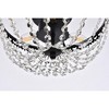 Elegant Lighting Kylie 14 inch flush mount in black - 4 of 4