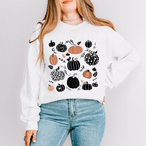Simply Sage Market Halloween Pumpkins Sweatshirt - 1 of 4