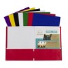 C-Line® Paper Portfolio Without Prongs, Assorted, Pack of 60 - 2 of 4