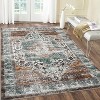 Large Area Rug, Washable Vintage Carpet, Soft Non-Slip Chenille Floor Mat, Non-Shedding for Living Room, Office - 3 of 4