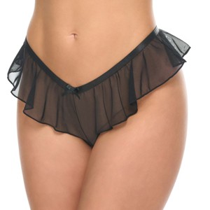 Oh La La Cheri Women's Maylah Mesh Boyshort Panty 25-11934 - 1 of 4