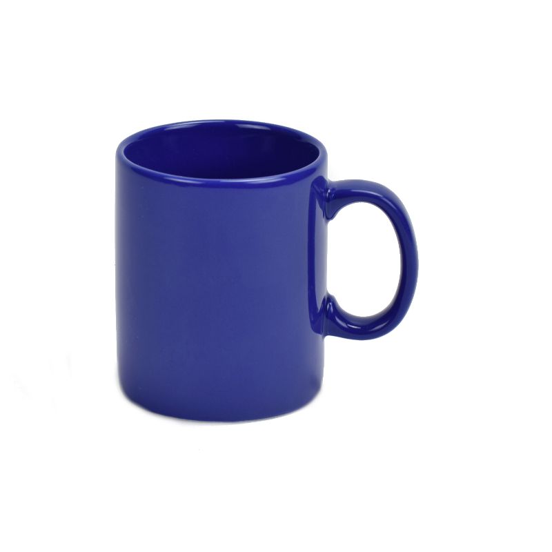 Omniware Cobalt Stoneware 11 Ounce Classic Coffee Mug, Set of 4, 1 of 2