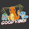 Boy's Pokemon Bulbasaur, Squirtle and Charmander Good Vibes T-Shirt - 2 of 4
