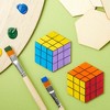 Bright Creations 60 Pack Unfinished Wooden Hexagon Pieces for DIY Crafts, 3 Inch Cutouts for Wood Burning, Painting, Wall Decorations - 2 of 4