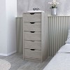 NicBex Dresser for Bedroom,Chest of Drawers with Handle Free Design,Modern Freestanding Dresser,Storage Dressers for Bedroom - 2 of 4