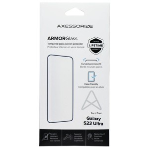 Axessorize ArmorGlass Screen Protector for Samsung Galaxy S23 Ultra - 1 of 1