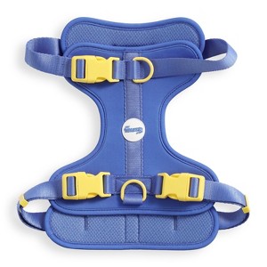 THE LICKER STORE Arlo Adjustable Soft Padded No Pull Pet Harness with 3 Buckles and 3 Leash Clips - 1 of 4