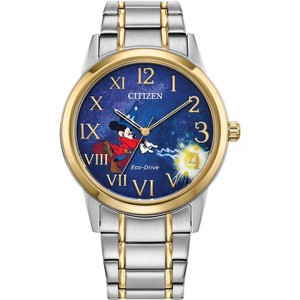 Citizen Disney Eco-Drive watch featuring Mickey Mouse 3-hand 2T Stainless Steel Bracelet - 1 of 4