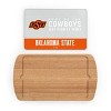 NCAA Oklahoma State Cowboys Parawood Billboard Glass Top Serving Tray - 2 of 2