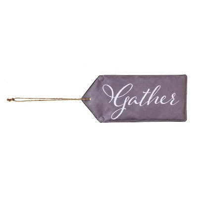 Evergreen Gather Door Tag