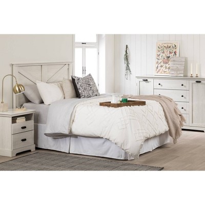 Winter Oak 4-Drawer Combo Dresser with Doors