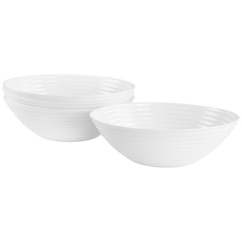 Gibson Our Table Simply White 6 Piece 5 Inch Porcelain Cereal Bowls