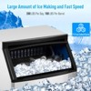 Commercial Ice Maker Machine,  Ice Ready in 5-15 min, Freestanding Ice Machine for Restaurant - 2 of 4