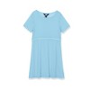 Lands' End Kids Short Sleeve Mesh Cover Up - 2 of 3