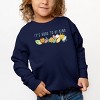 The Juniper Shop Mini Smiley It's Good To Be Kind Lumi Toddler Sweatshirt - 3 of 4