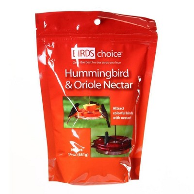 Birds Choice 24oz Oriole/Hummingbird Nectar Bird Feeder