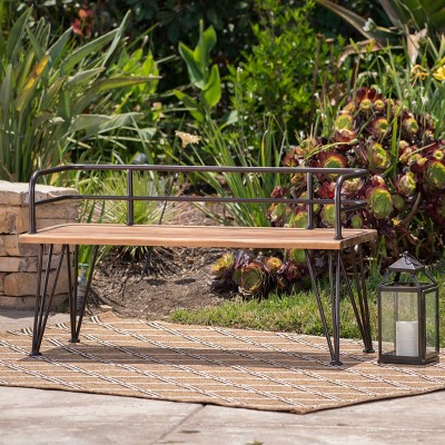 Dracelo INDUSTRIAL WOOD AND METAL BENCH