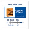 PrintWorks Professional Color Cardstock, 65 lb Cover Weight, 8.5 x 11, Orange, 250/Ream - 3 of 4