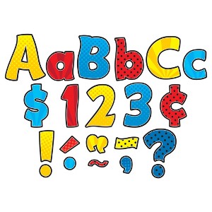 Teacher Created Resources® Superhero Funtastic 4" Letters Combo Pack, 208 Pieces - 1 of 1