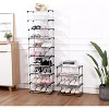 MaseiKar Stackable Small Shoe Rack Space-saving storage for entryways, hallways, and closets. Perfect for organizing shoes and keeping areas tidy. - 4 of 4