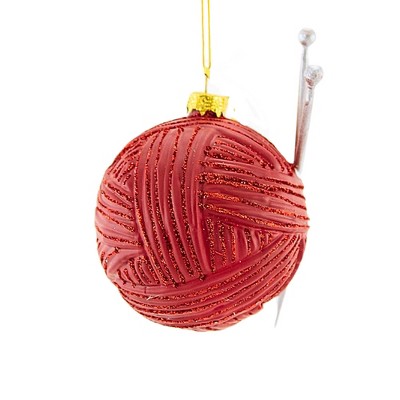 Cody Foster 3.0 Inch Ball Of Yarn Tree Ornaments