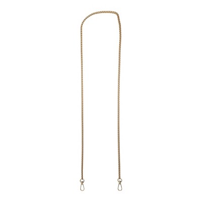 Pink Fishbone Acrylic Purse Chain Strap - 45cm Removable Handbag Handle With Double Buckles For Shoulder & Crossbody Bags