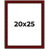 PosterPalooza | Weathered Red Picture Frame - UV Acrylic, Foam Board Backing, Hanging Hardware - 2 of 4